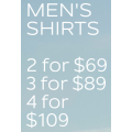 Van Heusen - Men&#039;s Shirts Sale: 2 for $69; 3 for $89; 4 for $109 (Usually $69.95 Each)