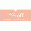 Deals.com / Livingsocial - Extra 15% Off Everything + Hot Deals (code)! Min. Spend $29 (4 Days Only)