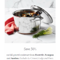 David Jones - Flash Sale: 50% Off Full-Priced Cookware Items - Starts Today