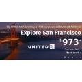 United Airlines - Return Flight from Sydney (SYD) to San Francisco (S.F)/Los Angeles (L.A) for $973 + Free Upgrade to Economy Class worth $230