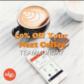 Skip - 50% Off Your Next Coffee (code)! [NSW/QLD/VIC]