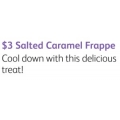 McDonald’s - $3 Salted Caramel Frappe via mymacca’s App (Valid until 20 February 2019)