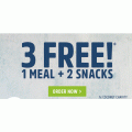 Youfoodz - 3 FREE this week: 1 Meal + 2 Snacks (Usually $19.85)