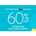 Snapfish - 10th Birthday Sale: 60% Off Storewides (codes)! 2 Days Only