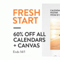 Snapfish - Latest Offers e.g. 60% Off Canvas Prints; 60% Off Calendars; 50% Off all Hardcover Books (codes)! Today Only