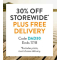 Snapfish - 30% Off Storewide + Free Delivery (code)! Today Only