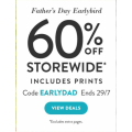 Snapfish - Father&#039;s Day Early Bird: 60% Off Storewide (code)! Today Only