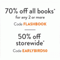Snapfish - 50% Off Storewide / 70% Off all Books (codes)