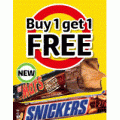 Coles Express - Mars and Snickers King Bars (Buy 1 get 1 FREE)