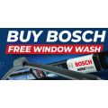Free Bosch Windscreen Washer with any Bosch Wiper Blades Purchase (from $21.95) @ Automotive Super Store