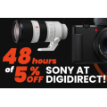 Extra 5% Entire Sony Range @DigiDirect - TopBargains Exclusive