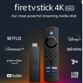 Fire TV Stick 4K Max | Wi-Fi 6 Compatible | Alexa Voice Remote with TV controls Deal Price:	$69.00
