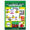 Woolworths 1/2 Price Weekly Specials (Valid from Wed 10 Aug to Tue 16 Aug)