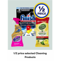 Big W 1/2 Price Spring Cleaning Offers on selected products of Pine O Cleen, Bref, Air Wick, Duck Fresh, Finish, Glen and Vanish
