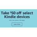 Amazon - $50 off Selected Kindle Devices (code) - Targetted Offer