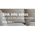 Freedom Furniture - Summer Sofa Sale: Up To 25% Off Selected Sofa &amp; Furniture
