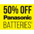 Bing Lee - 50% Off Panasonic Batteries e.g. Panasonic BK-3HCCE4BT AA Eneloop Pro Rechargeable Batteries $14.5 (Was $29)