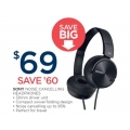 Big W - Sony Noise Cancelling Headphones $69 (Save $60) - Starts Thurs, 9th Feb