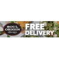 Soul Origin - Free Delivery on all Orders - Minimum Spend $20 via Uber Eats
