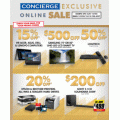 The Good Guys -  Concierge Offer: 15% Off Selected Computers; 20% Off Selected Prints &amp; Hard Drives; 50% Off Logitech etc. (codes)! Members Only