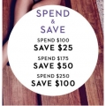  Bendon Lingerie - Spend&amp;Save - $25 Off, $50 Off, $100 Off (code)! Ends Thurs, 26th Nov