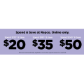 Repco - Spend &amp; Save Offer: $20 Off $120; $35 Off $180; $50 Off $240 Spend (2 Days Only)