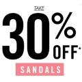 Sportsgirl Flash Sale - 30% Off Sandals 