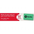 Australia Post - Weekly Offer: 10% Off Spotify Premium 3 Months $36 Gift Card
