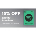 Target - 15% Off $36 3 Months Spotify Premium Gift Card! 3 Days Only