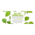 eBay -  Spring Sale: 20% Off Selected Retailers (code)! Ends 18th Sept
