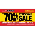 Repco - Up to 70% Off Stocktake Sale / Extra 30% Off Clearance Items (Mon, 26th Dec to Mon, 2nd Jan)
