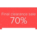 Up to 70% off Final Clearance Sale @ The Iconic!