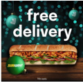 Subway - Free Delivery via Deliveroo - Minimum Spend $20