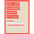 The Iconic - 20% Off Over 990 Sports Styles (code)! 48 Hours Only