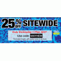 Supercheap Auto - Click Frenzy Sale: 25% Off Storewide + Hot Bargains (code)! 48 Hours Only [Expired]