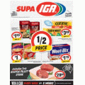 IGA - 1/2 Price Food &amp; Grocery Specials - Valid until Tues, 30th May