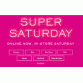 MYER - Super Saturday Sale - 1 Day Only:  Up to 50% Off Men &amp; Women&#039;s Fashion Clothing; Electrical; Homeware etc.