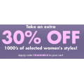 SurfStitch.- Take Further 30% Off 1000&#039;s of Selected Women&#039;s Styles (code) e.g. Millie Stripe Ringer Tee $7.35 (Was $34.99)