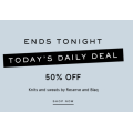 Myer - Daily Deal: 50% Off Men&#039;s Fashion Clothing - Today Only