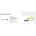 STA Travel - Fly from Sydney to Los Angeles via United Airlines $749 (Return)