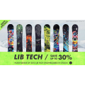 Lib Tech Save up to 30% off @ Torpedo 7