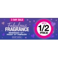 Priceline - Fabulous Fragrance Sale - Up to 1/2 Price Off Fragrances! 1 Days Only