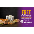 Taco Bell - Free Delivery via Menu Log - Minimum Spend $10