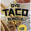 Guzman Y Gomez (GYG) - $35 Taco Bundle: 10x $3 Tacos, Family Fries &amp; 2x Dipping Sauces