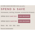 Target - Spend &amp; Save Offers: $20 Off $100 &amp; $50 Off $200 Spend (codes)! In-Store &amp; Online