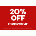 Target - 20% OFF Menswear - In-Store &amp; Online