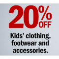20% Off On Kidswear  At Target - Includes Clothing, Accessories &amp; Footwear