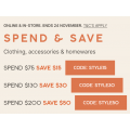 Target - Spend &amp; Save Offers: $15 Off $75 | $30 Off $130 | $50 Off $200 Spend (code)