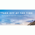 Virgin Australia - Tax Time Flight Frenzy: Domestic Flights from $89 e.g. Brisbane to Sydney $89