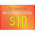 FILA - Weekend Flash Sale: 80% Off Men&#039;s &amp; Women&#039;s Tee e.g. Jacquard Quick Dry Tee $10 (Was $50); Men&#039;s